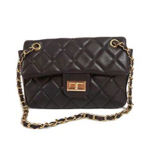 Soft Checker Shoulder / Crossbody Bag